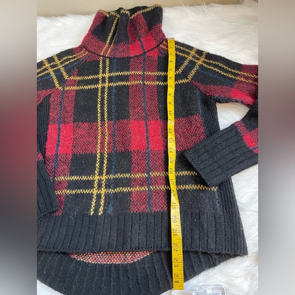 RD Style Cozy Plaid Turtleneck Sweater - Picture 8 of 11